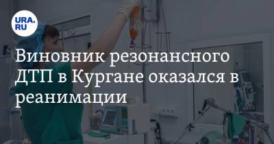 Виновник резонансного ДТП в Кургане оказался в реанимации - ura.news - Курганская обл. - Santa Fe