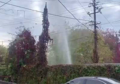 Мощный фонтан ударил в Одессе, видео ЧП: "Один из самых высоких" - politeka.net - Украина - Одесса
