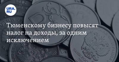 Тюменскому бизнесу повысят налог на доходы, за одним исключением - ura.news - Тюмень - Тюменская обл.