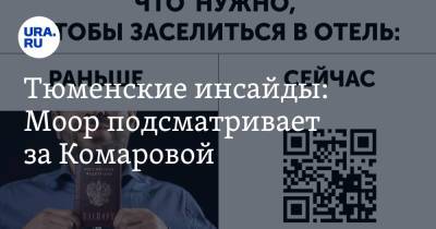 Александр Моор - Тюменские инсайды: Моор подсматривает за Комаровой - ura.news - Россия - Тюмень - Тюменская обл. - Югра