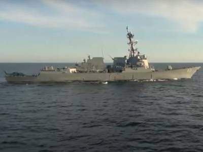 Минобороны опубликовало видео нарушения границы России американским эсминцем - bloknot.ru - Россия - США - Владивосток - Минобороны