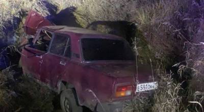 В Цивильском районе подростки гоняли на "пятерке" и попали в аварию: чудом остались живы - pg21.ru - респ. Чувашия