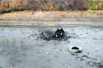 Юный череповчанин сначала погряз в иле, а затем - в унынии - vologda-poisk.ru - Череповец