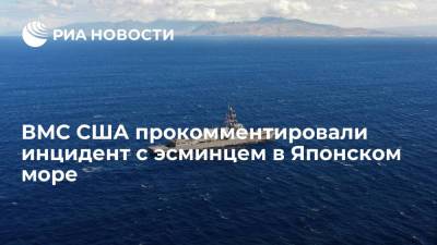 ВМС США ответили на заявления российских военных об инциденте с эсминцем в Японском море - ria.ru - Россия - США - Вашингтон