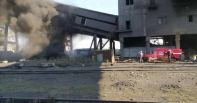 На территории Авдеевского коксохимического завода произошел пожар - delo.ua - Украина - Авдеевка - Донецкая обл.