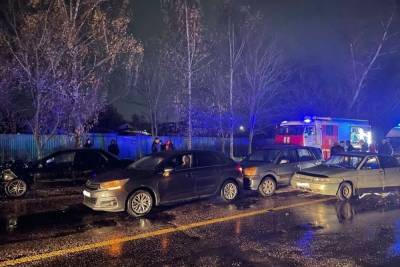 В Иванове, перед железнодоржным переездом, произошла авария с участием четырех автомобилей - mkivanovo.ru