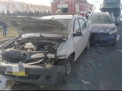 Под Ашой в массовом ДТП пострадали три человека - u24.ru - Москва - Челябинская обл. - Уфа - Челябинск
