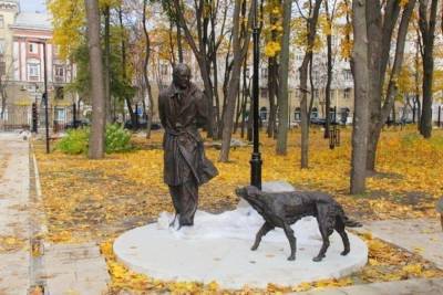 Как живой: в Воронежском парке «Орленок» появился памятник Троепольскому - vrn.mk.ru - Москва - Воронеж