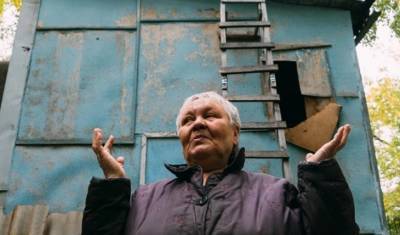 В Омске женщина 35 лет живет в ржавой бочке - mirnov.ru - Омск - На