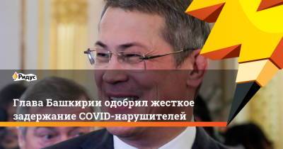 Радий Хабиров - Глава Башкирии одобрил жесткое задержание COVID-нарушителей - ridus.ru - Башкирия