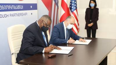 Грузия и США подписали меморандум о партнерстве в сфере обороны - golos-ameriki.ru - США - Грузия - Тбилиси