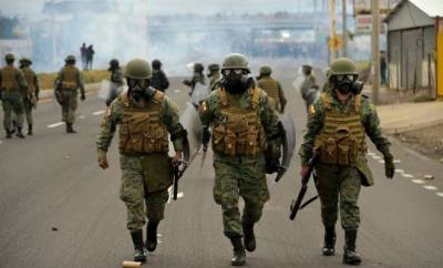 Власти Эквадора объявили в стране режим ЧП и вывели солдат на улицы - eadaily.com - Эквадор - Гуаякиль