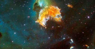 Пакман глотает звезды. Телескоп Хаббл сделал необычный снимок сверхновой - focus.ua - Украина