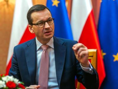 Матеуш Моравецкий - Премьер Польши о конфликте с ЕС: конституция остается высшим законом в республике - unn.com.ua - Украина - Киев - Германия - Франция - Польша - Дания