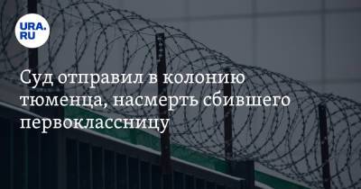 Суд отправил в колонию тюменца, насмерть сбившего первоклассницу. Водитель принимал наркотики - ura.news - Россия - Тюмень - Тюменская обл.