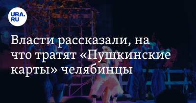 Власти рассказали, на что тратят «Пушкинские карты» челябинцы - ura.news - Россия - Челябинская обл.