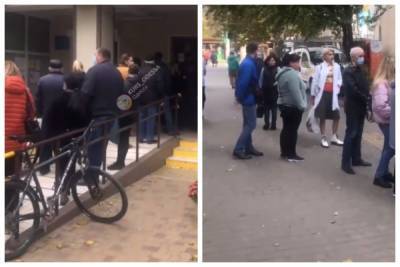 Одесситы толпами побежали к семейным врачам: видео огромных очередей - politeka.net - Украина - Одесса