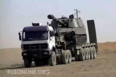 Многокилометровые колонны иранской артиллерии идут к границе Азербайджана - rusonline.org - Иран - Тегеран - Азербайджан