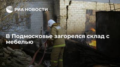 Площадь пожара на складе в Подмосковье достигла 800 "квадратов" - ria.ru - Москва - Россия - Московская обл.