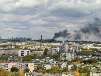 В Челябинске произошел пожар в районе фабрики «Краснодеревщик» - znak.com - Челябинск - Экология