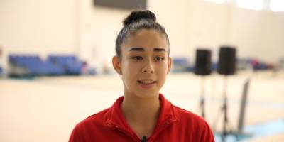 В Национальной арене гимнастики в Баку созданы удивительные условия для тренировок – спортсменка из Коста-Рики (ВИДЕО) - trend.az - Азербайджан - Коста Рика