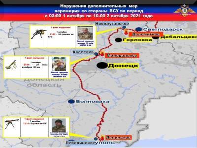 Обстановка на линии фронта за сутки: версии сторон - anna-news.info - Украина - ДНР - ЛНР - с. Веселое