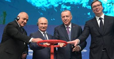 А у нас российский газ. А у вас? - ren.tv - Россия - Турция - Венгрия - Хорватия