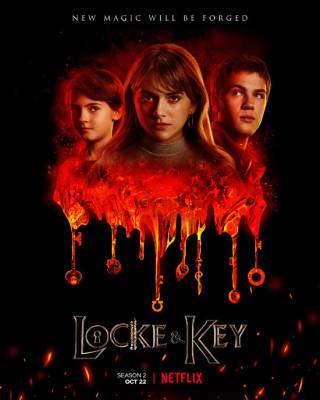 Стивен Кинг - Джон Хилл - Netflix показал постер второго сезона сериала «Ключи Локков» - goodnews.ua - Twitter
