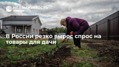 "ВсеИнструменты.ру": в России резко вырос спрос на товары для дачи - realty.ria.ru - Москва - Россия - Краснодар - Новосибирск - Волгоград - Омск