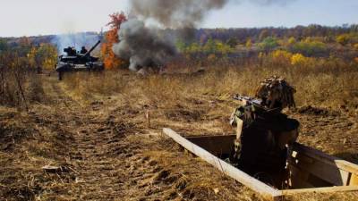 Украинские военные провели учения вблизи границы с Крымом - iz.ru - Украина - Крым - Израиль - Херсонская обл.