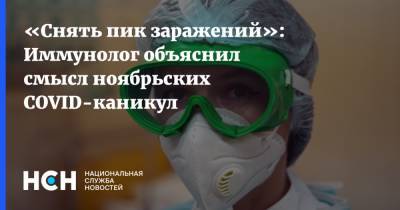 Владимир Путин - Татьяна Голикова - Владислав Жемчугов - «Снять пик заражений»: Иммунолог объяснил смысл ноябрьских COVID-каникул - nsn.fm - Россия