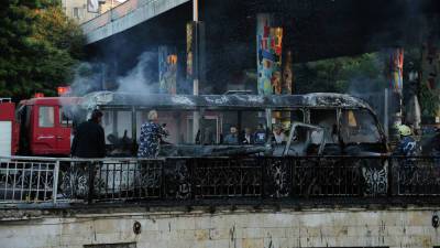 В Дамаске взорван автобус с сирийскими военными - anna-news.info - Сирия - Дамаск - Сана