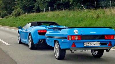 Теперь существует Lamborghini с прицепом! - germania.one - Италия - Германия - Голландия