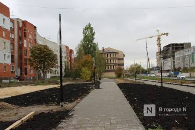 Новый подрядчик начал укладку брусчатки в сквере на улице Гордеевской в Нижнем Новгороде - vgoroden.ru - Нижний Новгород - район Канавинский - Благоустройство
