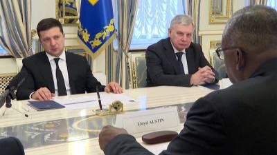Джо Байден - Ставка на противодействие России — итоги визита главы американского Минобороны на Украину - 1tv.ru - Россия - США - Украина - Киев
