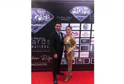 Представители Азербайджана награждены Gold Media Awards International в Турции (ФОТО) - trend.az - Турция - Азербайджан - Стамбул