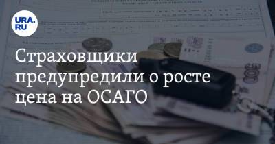Денис Макаров - Страховщики предупредили о росте цена на ОСАГО - ura.news