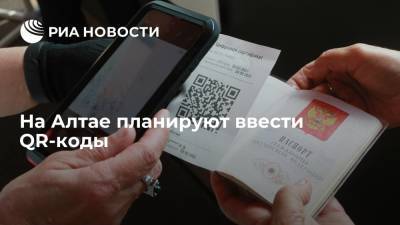 На Алтае планируют ввести QR-коды для входа в ТЦ и другие места массового пребывания людей - ria.ru - Россия - Барнаул - Алтайский край - респ. Алтай