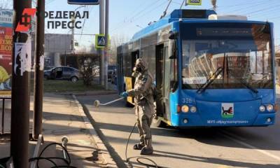 В Иркутске начали дезинфекцию остановок транспорта - fedpress.ru - Иркутская обл. - Иркутск
