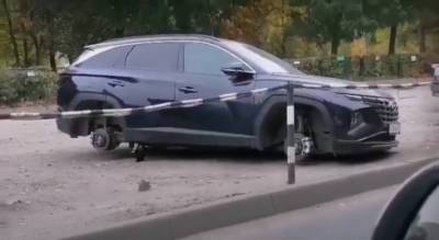 Молодой чебоксарец покатался на арендованном авто, а потом снял с него колеса - pg21.ru - респ. Чувашия - Чебоксары