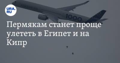 Пермякам станет проще улететь в Египет и на Кипр - ura.news - Россия - Египет - Пермь - Кипр