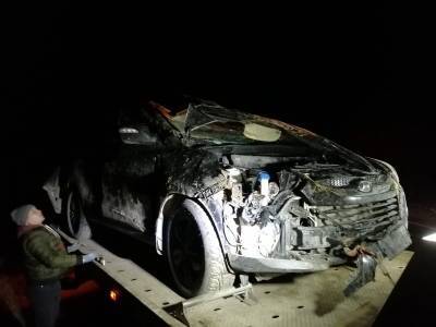 На трассе Сыктывкар - Ухта Hyundai ix35 вылетел в кювет, пострадала 10-летняя пассажирка - komiinform.ru - респ. Коми - Сыктывкар
