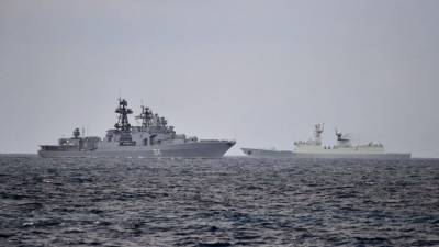 Читатели японского издания «Асахи» взволнованы маневрами ВМФ России и Китая - 5-tv.ru - Россия - Китай - Япония