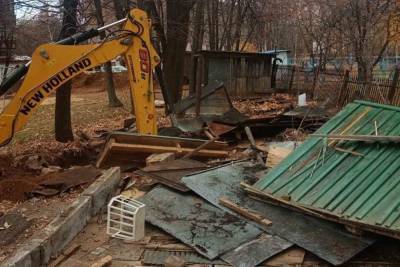 В Чебоксарах снесли еще пять самовольных построек - cheb.mk.ru - Чебоксары - р-н. Московский