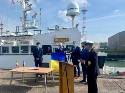 В Одессу прибыло научно-исследовательское судно, переданное Украине Бельгией - gordonua.com - Украина - Англия - Бельгия - Одесса - Судно
