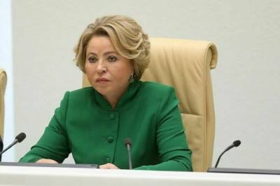 Владимир Путин - Валентина Матвиенко - Матвиенко: в России нет необходимости вводить общефедеральный локдаун - pnp.ru - Россия