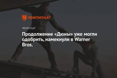 Дени Вильнев - Продолжение «Дюны» уже могли одобрить, намекнули в Warner Bros. - championat.com - Россия - Франция