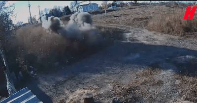 Оккупанты сбросили с дрона напечатанную на 3D-принтере бомбу под Верхнеторецком (видео) - focus.ua - Россия - Украина - Горловка - Донецкая обл.