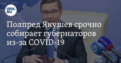 Владимир Путин - Владимир Якушев - Полпред Якушев срочно собирает губернаторов из-за COVID-19 - ura.news - Россия