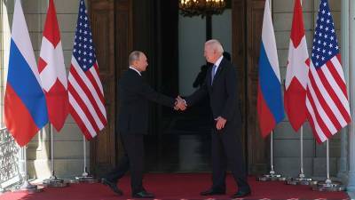 Владимир Путин - Джо Байден - Путин заявил о росте торговли между РФ и США после встречи с Байденом - iz.ru - Россия - США - Израиль - Женева - с. Байден